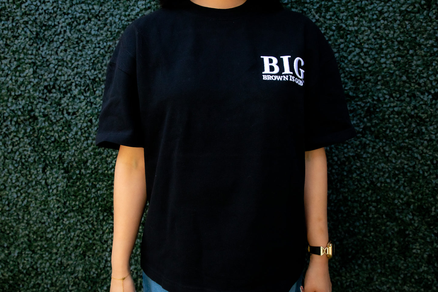 Luxury Premium Custom - BLACK IS GOD™ | BROWN IS GOD™ Women's Tee