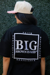 Luxury Premium Custom - BLACK IS GOD™ | BROWN IS GOD™ Women's Tee