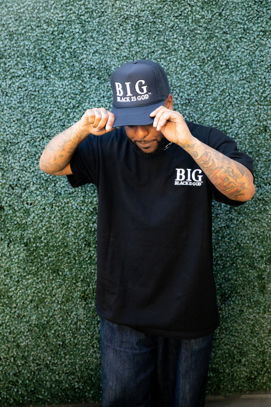 Luxury Premium Custom - BLACK IS GOD® | BROWN IS GOD® TEE