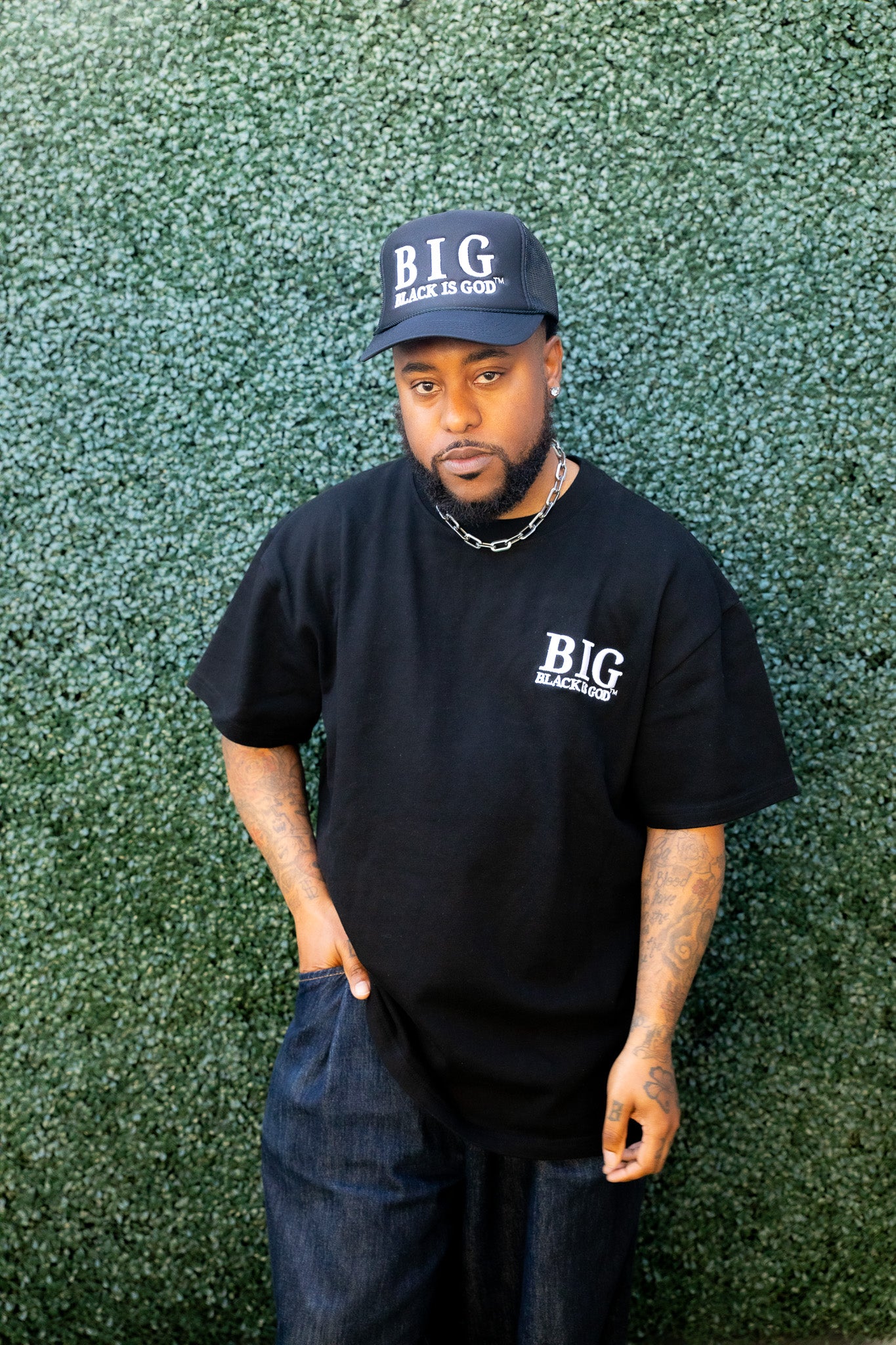 Luxury Premium Custom - BLACK IS GOD™ | BROWN IS GOD™ TEE