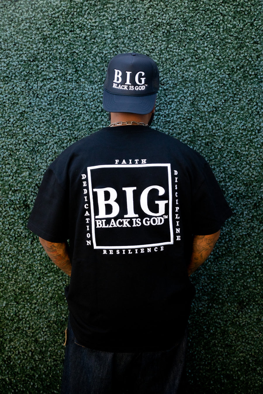 Luxury Premium Custom - BLACK IS GOD® | BROWN IS GOD® TEE