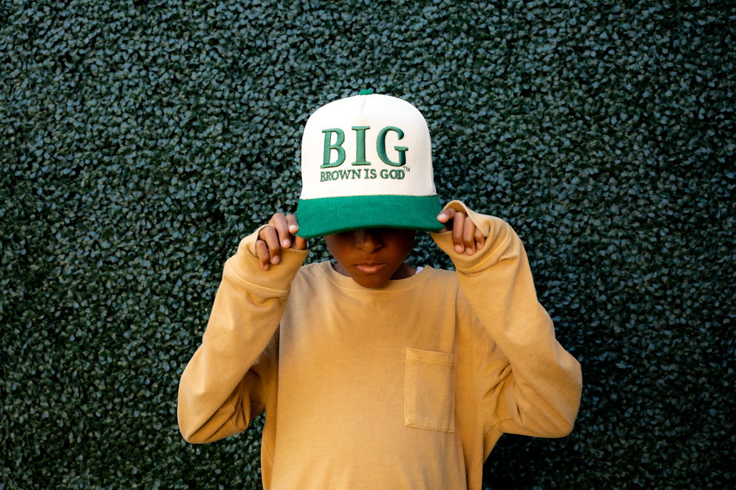 BROWN IS GOD™ | BLACK IS GOD™ - Corduroy Cap